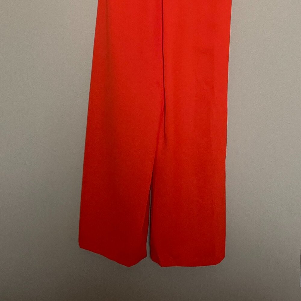 New York & Company, S, Regular/Tall Orange, Flair Leg, Jumpsuit, NEW with tags! - Picture 6 of 16
